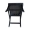 International Concepts Cosmo Counter Height Stool, 24" Seat Height, Coal S75-3102 - alternate 6